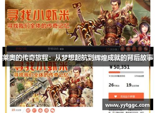 莱奥的传奇旅程：从梦想起航到辉煌成就的背后故事